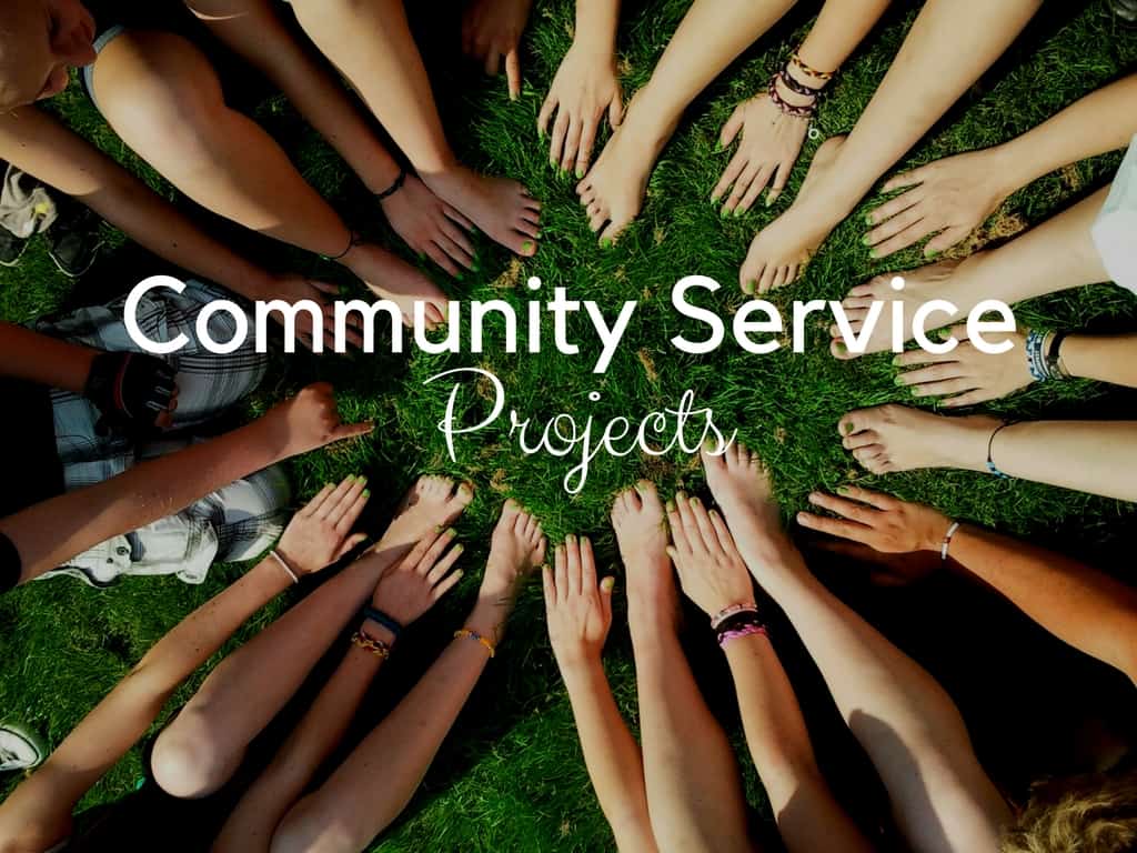College essay community service project